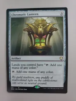 MTG Chromatic Lantern Commander: Phyrexia: All Will Be One Regular Rare - Image 1