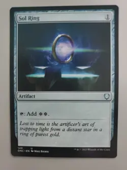 MTG Sol Ring Commander: Phyrexia: All Will Be One Regular Uncommon - Image 1