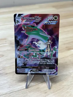 Pokemon TCG Rayquaza VMAX Trainer Gallery SWSH Silver Tempest TG20/TG30 Mint - Image 1