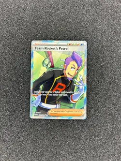 Pokemon Team Rocket's Petrel 226/182 Full Art Ultra Rare NM Destined Rivals - Image 1