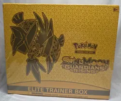 Pokemon TCG Guardians Rising Elite Trainer Box Sun & Moon ETB New Unopened - Image 1
