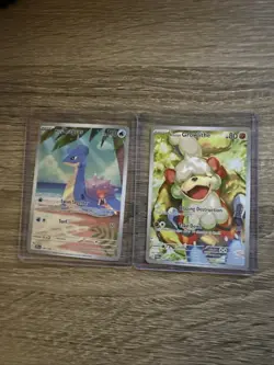 Pokemon TCG Misty’s Lapras 194/184 + Hisuian Growlithe 181/167 BOTH NM - Image 1