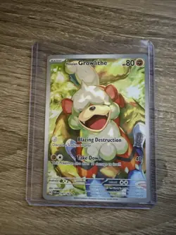 Pokemon TCG Misty’s Lapras 194/184 + Hisuian Growlithe 181/167 BOTH NM - Image 4