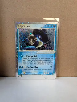 2003 pokemon Ruby and Sapphire (RS) Lapras EX #99/109 - Image 1