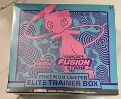 Pokemon Center Fusion Strike ETB W/ Acrylic Case - Image 1