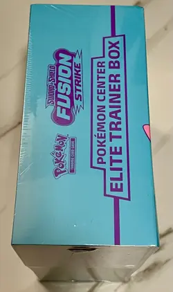 Pokemon Center Fusion Strike ETB W/ Acrylic Case - Image 2
