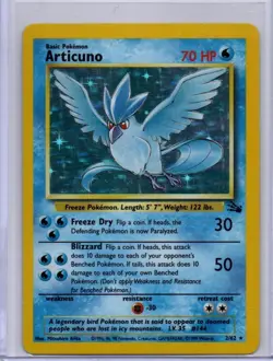 Pokemon TCG Lot (Articuno, Ninetales, Poliwrath) - Image 1