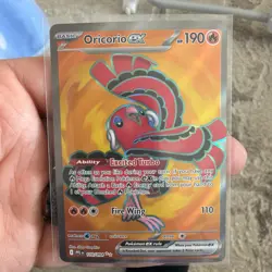 [ FULL ART ] Oricorio ex - 110/094 - Ultra Rare Pokemon Phantasmal Flames - Image 1