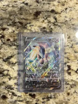 Pokemon TCG Galarian Rapidash V Chilling Reign Alternate Art 168/198 NM - Image 1