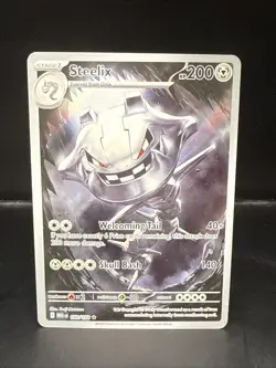 Pokemon TCG Steelix 150/132 Illustration Rare Holo Me01: Mega Evolution English - Image 2