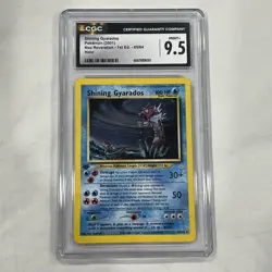 2001 Pokemon Neo Revelation 1st Edition Shining Gyarados Holo #65 CGS 9.5 - Image 1