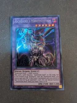 Yugioh Archfiend’s Manifestation FIGA-EN034 Secret Rare 1st Ed NM - Image 1