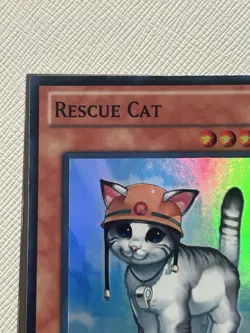 Yugioh Rescue Cat TU03 Super Rare NM - Image 4