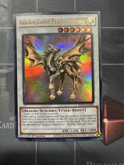 Golden Cloud Beast - Malong MP24-EN203 - Ultra Rare 1st Edition NM Yugioh - Image 1