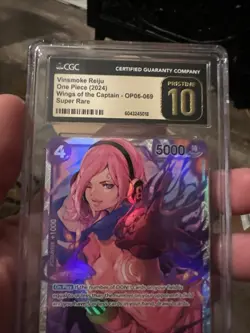 ONE PIECE Wings of the Captain Vinsmoke Reiju OP06-069 SR CGC 10 Pristine Eng. - Image 3