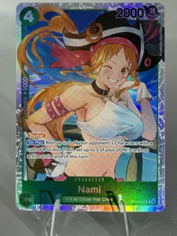 One Piece #OP14-031 Nami SR Super Rare The Azure Sea's Seven - Image 1