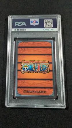 One Piece CCG Japanese Holo Nico Robin C02 PSA 6 EX-MT Stephanie Young AUTO 9 - Image 3