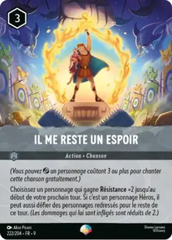 Lorcana - Il me reste un espoir - Fabuleux Chapitre 9 - MINT/NMINT - FR - FOIL - Image 1