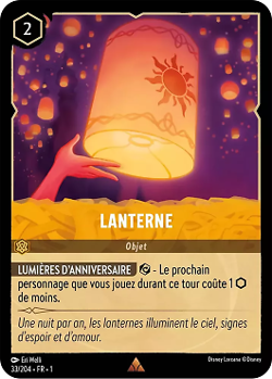 Lorcana - Lanterne - Premier Chapitre - MINT/NMINT - FR - Image 1