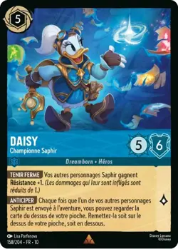 Lorcana - Daisy - Championne Saphir - MINT/NMINT - FR - FOIL - Image 1