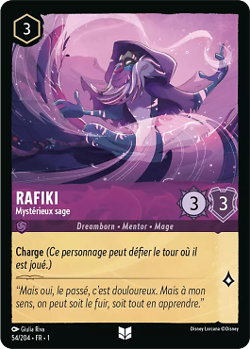 Lorcana - Rafiki - Mysterieux sage - Premier Chapitre - MINT/NMINT - FR - FOIL - Image 1