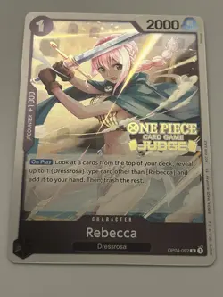 Rebecca (Judge Pack Vol. 6) OP04-092 One Piece Promotion Cards Foil - Image 2