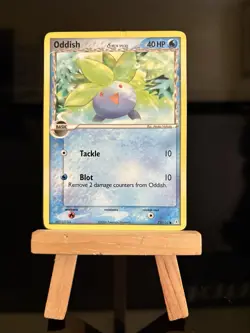 Oddish (Delta Species) 73/110 Holon Phantoms MP Regular Common Pokemon TCG Card - Image 1