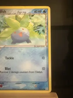 Oddish (Delta Species) 73/110 Holon Phantoms MP Regular Common Pokemon TCG Card - Image 3