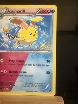 AZUMARILL 77/114 XY - Steam Siege NM Regular Uncommon - Pokemon TCG Card - Image 3