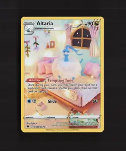 Altaria GG19/GG70 Crown Zenith Full Art Ultra Rare Holo Pokemon Card NM - Image 1