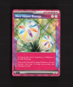 Neo Upper Energy 162/162 Temporal Forces ACE Rare Holo Pokemon Card NM - Image 1