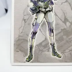 41 Sniper Wolf Metal Gear Solid 2 Menko SLAMMER Card Size 8.2cm x 5.4cm KONAMI - Image 5