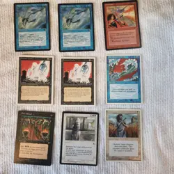 Revised Magic The Gathering Lot 18 Cards, All Light Play Condition - Image 2