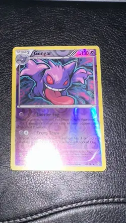 Pokemon TCG Gengar - 60/162 Holo Rare Card XY Breakthrough Set - Lightly Played - Image 2