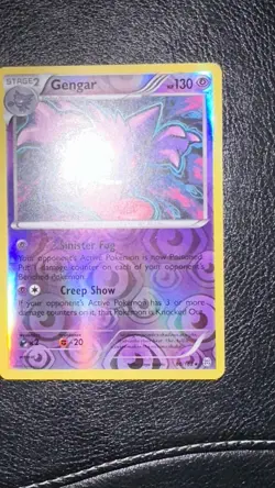 Pokemon TCG Gengar - 60/162 Holo Rare Card XY Breakthrough Set - Lightly Played - Image 3