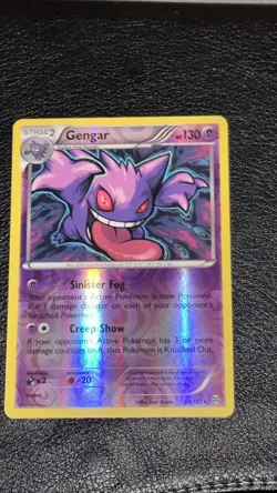 Pokemon TCG Gengar - 60/162 Holo Rare Card XY Breakthrough Set - Lightly Played - Image 5