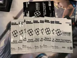 Gundam Card Game Store Tournament Kit 01 - English | Bandai TCG Winner inc - Image 1