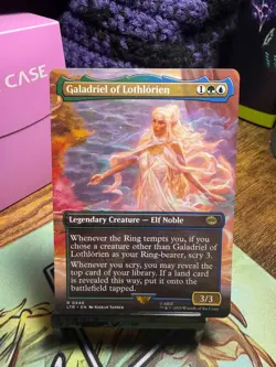 Galadriel of Lothlorien (Borderless) Universes Beyond: LOTR (Non-Foil), #0446 - Image 1