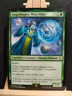 Bugenhagen, Wise Elder - Final Fantasy Commander - Rare - NM (see pics) MTG - Image 1