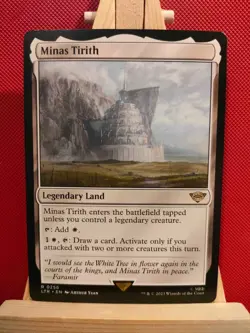 Minas Tirith - The Lord of the Rings - Rare - NM - MTG - Image 1