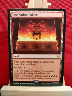 Fire Nation Palace - Avatar: the Last Airbender - NM - Rare - MTG - Image 1