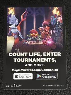 MTG Phyrexia: All Will Be One Phyrexian Horror Token 004 NM - Image 2