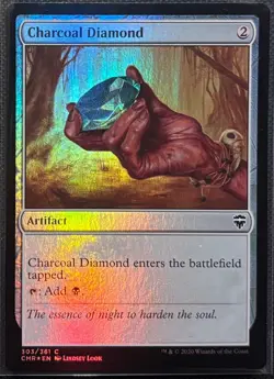 MTG Commander Legends Charcoal Diamond Foil (Common) - Image 1