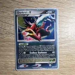 Pokemon Darkrai LV.X DP19 Diamond & Pearl Promo Holo Level Up HP100 Card - Image 1