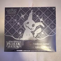 Pokemon Center Scarlet & Violet Paldean Fates Elite Trainer Box Pokemon Center - Image 1