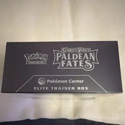 Pokemon Center Scarlet & Violet Paldean Fates Elite Trainer Box Pokemon Center - Image 3