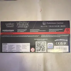 Pokemon Center Scarlet & Violet Paldean Fates Elite Trainer Box Pokemon Center - Image 4