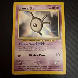 Pokemon TCG | Unown K 58/64 | Neo Revelation 1st Edition | NM - Image 1
