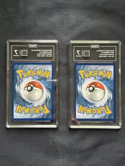 Pokemon TCG Team Aqua's Kyogre EX Double Crisis & Team Magma’s Groudon EX PSA 7s - Image 2