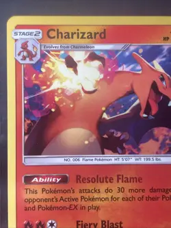 Pokemon TCG Charizard 2018 Charizard 3/70 Regular Dragon Majesty Sun & Moon - Image 2